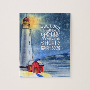 Puzzle Isaiah 60:20 The Lord Will Be Your Light 