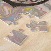 Puzzle islamique dans la calligraphie arabe (Côté)