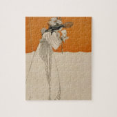 Puzzle Isolde, illustration "du studio", 1895 (lithium (Vertical)