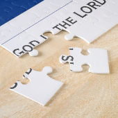 Puzzle ISRAEL FLAG | Blessed Nation | Star of David (Côté)