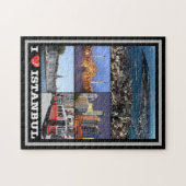 Puzzle Istanbul - I Love - Turquie - (Horizontal)