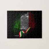 Puzzle Italian flag (Horizontal)