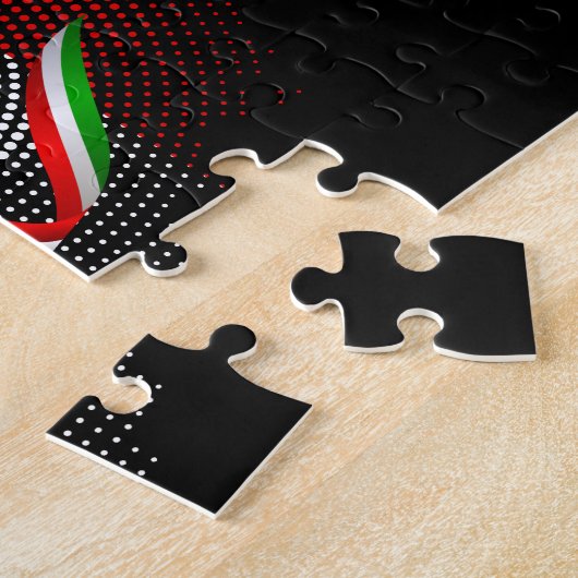 Puzzle Italian flag (Côté)