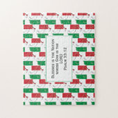 Puzzle ITALIE | Blessed Nation | DRAPEAU ITALIEN (Vertical)