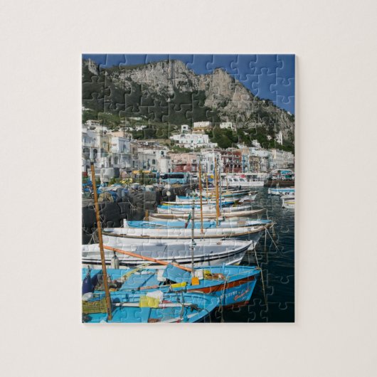 Puzzle ITALIE, Campanie (Baie de Naples), CAPRI:Marina (Vertical)