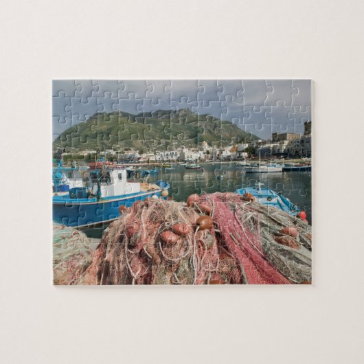 Puzzle ITALIE, Campanie, (Baie de Naples), ISCHIE, FORIO: (Horizontal)