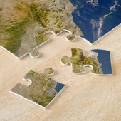 Puzzle Italie Et Mer Adriatique. (Côté)