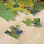 Puzzle Italie, Ferme toscane vue à travers (Côté)
