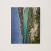 Puzzle Italie, Sardaigne, Baja Sardaigne. La plage du res (Vertical)