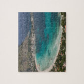 Puzzle Italie, Sicile, Mondello, vue sur la plage depuis (Vertical)