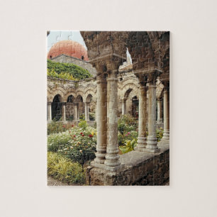 Puzzle Italie, Sicile, Palerme. Les cloîtres survivent en