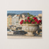 Puzzle Italie, Sicile, Termini Imerese, Vue & Fleurs (Horizontal)