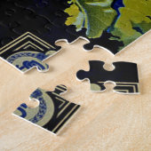 Puzzle Italie vintage Illustration de voyage (Côté)