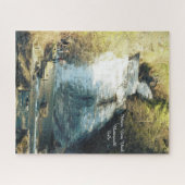 PUZZLE ITHACA NEW YORK BUTTERMILK  FALLS  (Horizontal)