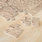Puzzle Itinéraire sur terre vers l'Inde (Côté)