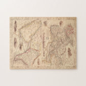 Puzzle Itinéraire sur terre vers l'Inde (Horizontal)