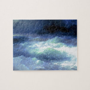 Puzzle Ivan Aivazovsky- entre les vagues
