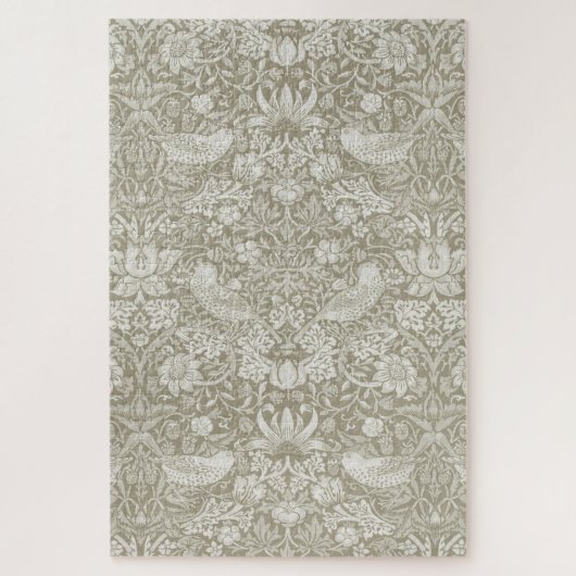 Puzzle Ivory, Thief fraise, William Morris (Vertical)