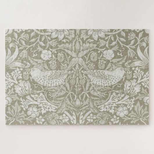 Puzzle Ivory, Thief fraise, William Morris (Horizontal)