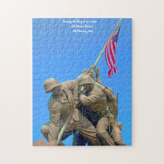 Puzzle Iwo-Jima 5e division de marines 5/02/1945 (Vertical)