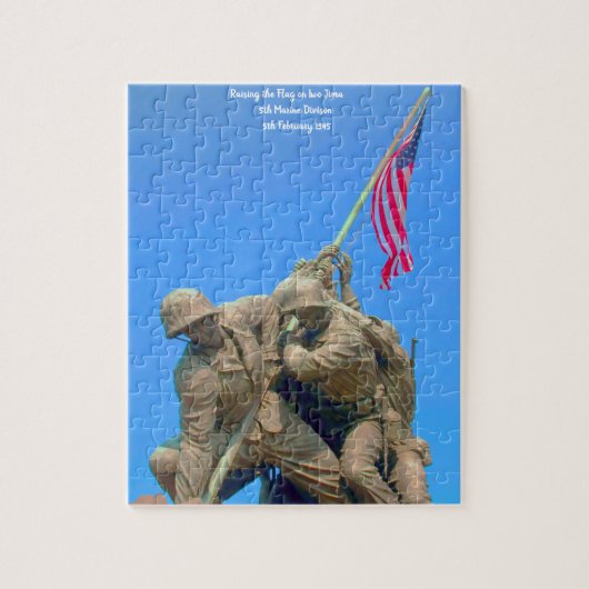 Puzzle Iwo-Jima 5e division de Marines 5/02/1945 (Vertical)