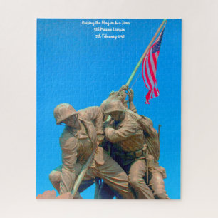 Puzzle Iwo-Jima 5e division de marines 5/02/1945