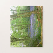 Puzzle Jacinthes des bois en bois (Vertical)