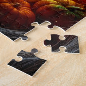 Puzzle Jack-O-Lantern déplaisant et araignées (Côté)