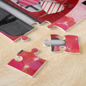 Puzzle Jack Russell voiture de conduite de chien Valentin (Côté)