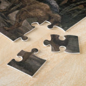 Puzzle Jackals à dos noir de Winifred Austen (Côté)