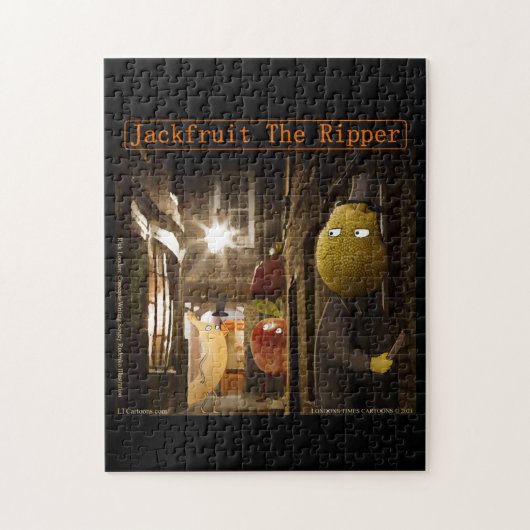 Puzzle Jackfruit le Ripper Drôle Rick Londres (Vertical)