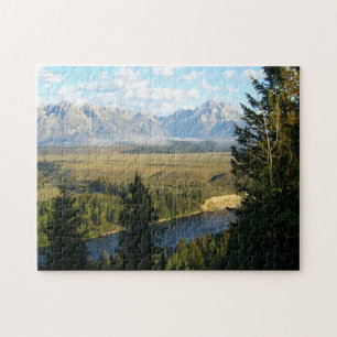 Puzzle Jackson Hole Mountains et River