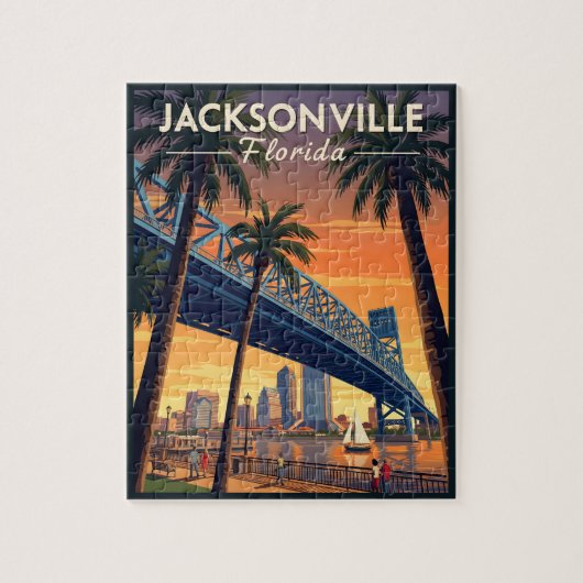 Puzzle Jacksonville Floride (Vertical)