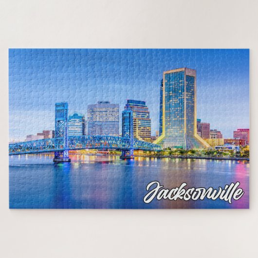 Puzzle Jacksonville, Floride, États-Unis (Horizontal)