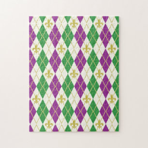 Puzzle Jacquard Mardi Gras