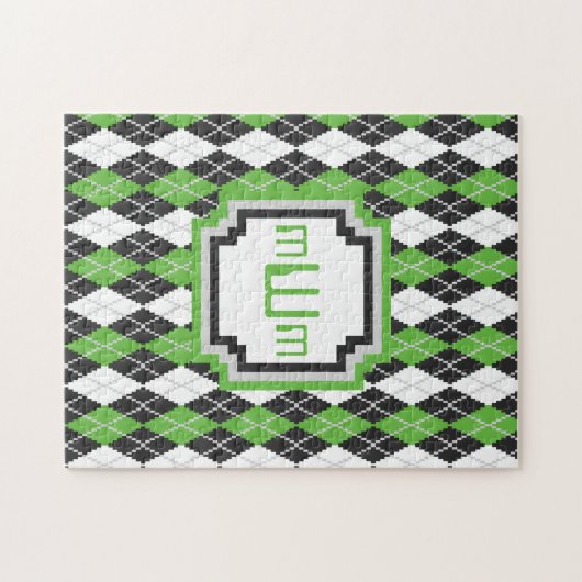 Puzzle Jacquard rétro (Horizontal)