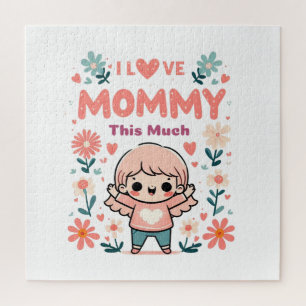 Puzzle J'adore cette maman à tel point