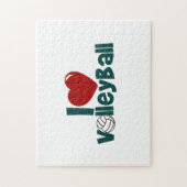 Puzzle J'adore le volley-ball (Vertical)