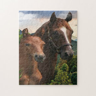 Puzzle J'adore les chevaux