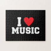Puzzle J'adore Music Lover (Horizontal)