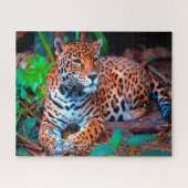Puzzle Jaguar Big Cats. (Horizontal)