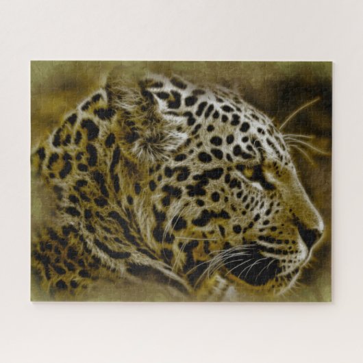 Puzzle Jaguar Big Cats. (Horizontal)