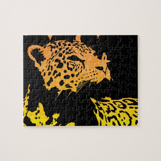 Puzzle Jaguar contemporain (Horizontal)