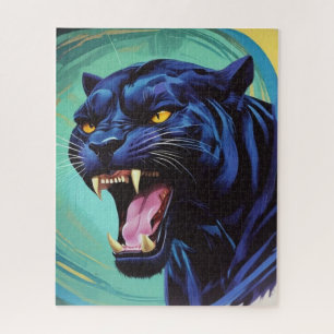 Puzzle Jaguar - Panthère noire