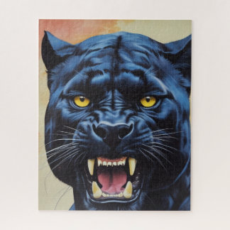Puzzle Jaguar - Panthère noire
