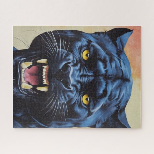 Puzzle Jaguar - Panthère noire (Horizontal)