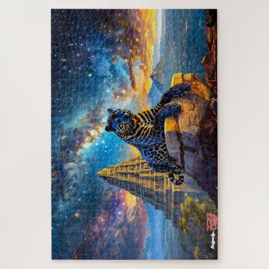 Puzzle Jaguar Stargazer Design Par Rich AMeN Gill (Vertical)