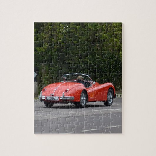Puzzle Jaguar XK140 (Vertical)