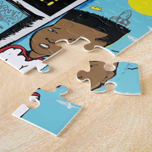 Puzzle "J'Ai Dit Investir" (Côté)