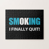 Puzzle J'Ai Finalement Quitté - Arrêté de fumer Récompens (Horizontal)